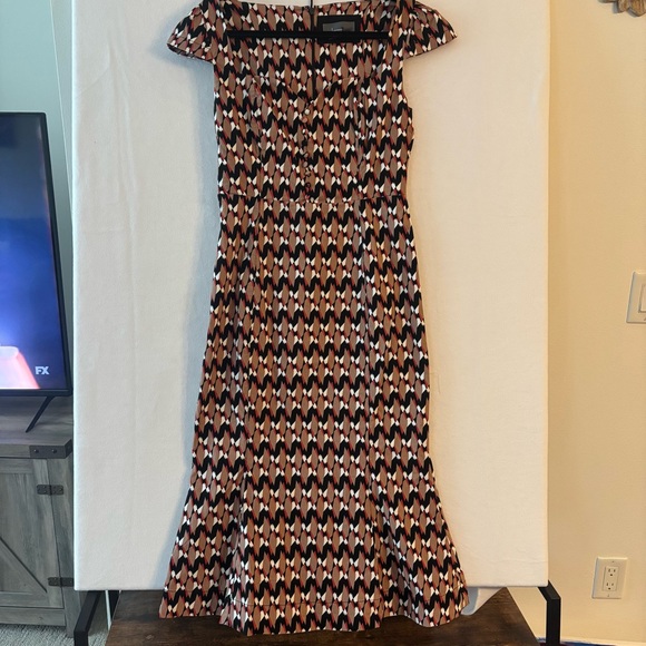Anthropologie Cecily fit and flare Midi Dress size M - Picture 2 of 5